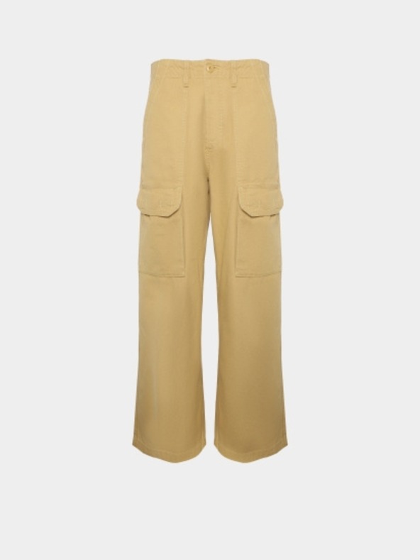 Vans Ženske rjave jeans hlače Vans Arroyo Wide Leg Cargo P Antelope