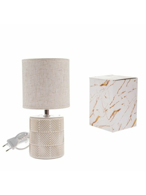 Casa de Engel Keramična električna namizna svetilka 27cm, 1/12