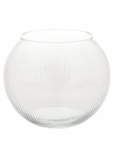 Casa de Engel Stekleni kontejner z režami - krogla 19cm, 6/204