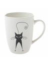 Casa de Engel Porcelanasta skodelica z motivom mačke - 370ml, 12/36