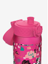ION8 Temno rožnata vzorčasta steklenica Ion8 Leak Proof Cats (350 ml)