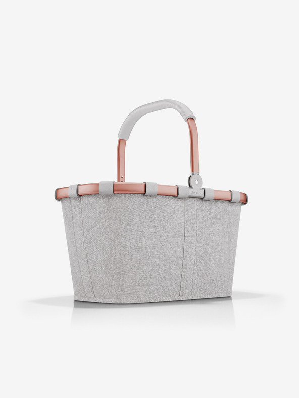 Reisenthel Siva nakupovalna košara z rožnatim okvirjem Reisenthel Carrybag