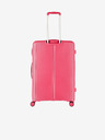Travelite Rožnati potovalni kovček Travelite Vaka 4w L