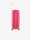 Travelite Rožnati potovalni kovček Travelite Vaka 4w L
