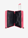 Travelite Rožnati potovalni kovček Travelite Vaka 4w L