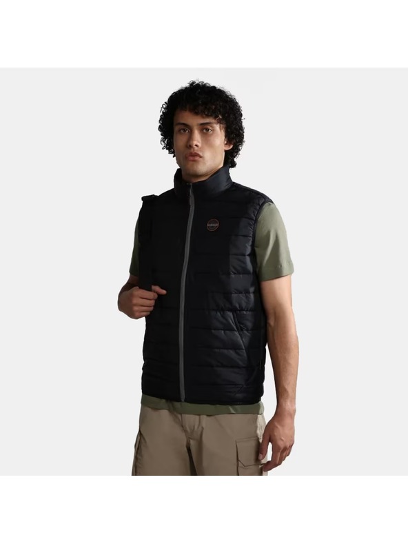 Napapijri Moška črna telovnik acalmar Napapijri