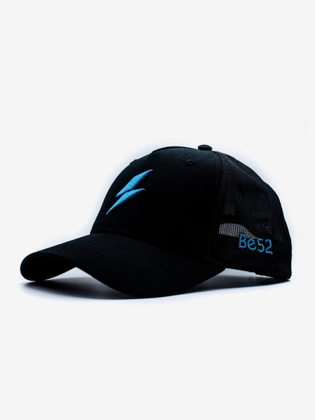 Be52 Be52 Bolt baseball kapa premium črna/modra