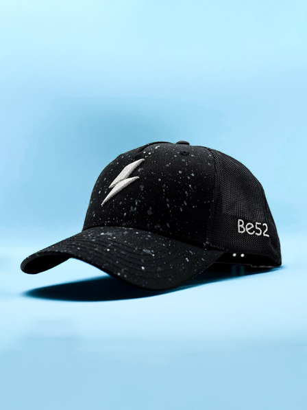 Be52 Be52 Bolt splash baseball kapa premium črna