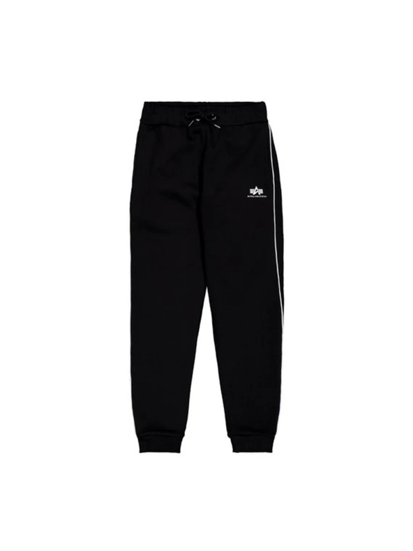 Alpha Industries Moške črne trenirka Alpha Industries Track jogger Small Logo