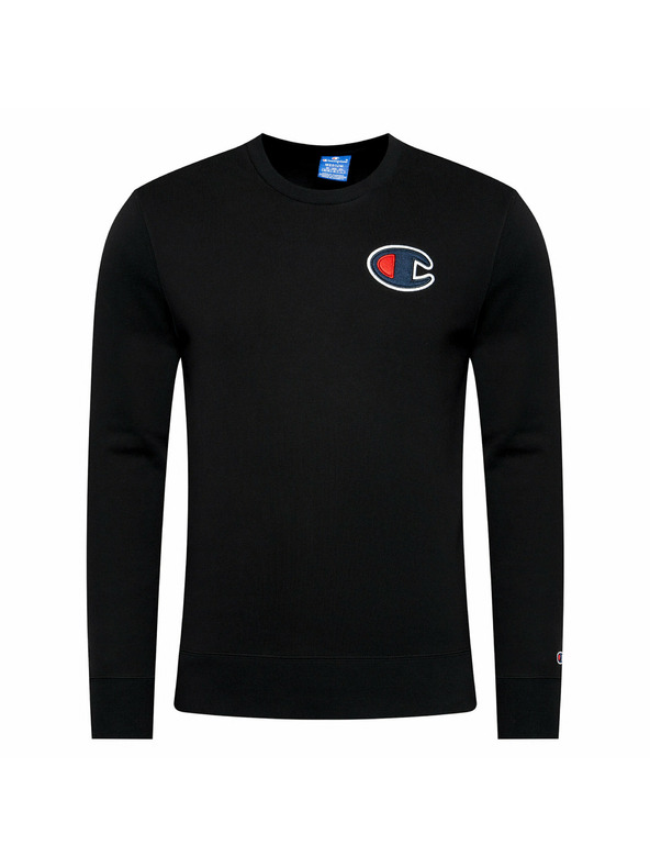 Champion Moška črna jopica z logotipom Champion