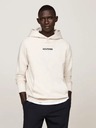 Tommy Hilfiger Moška bela jopica Monotype Heathered Oatmilk Tommy Hilfiger