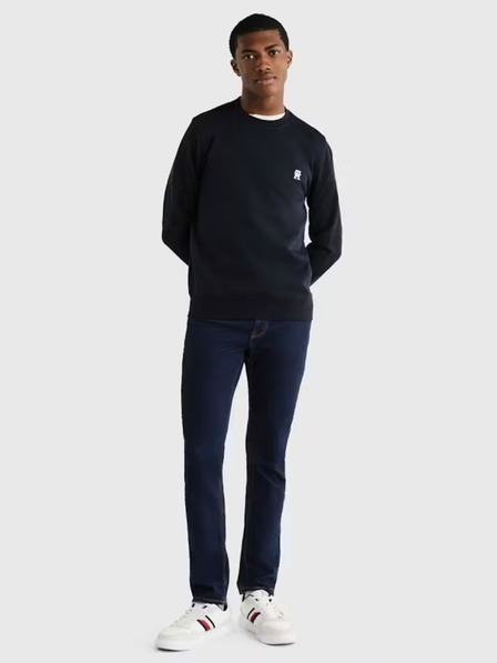 Tommy Hilfiger Moška modra jopica TH Monogram Tommy Hilfiger