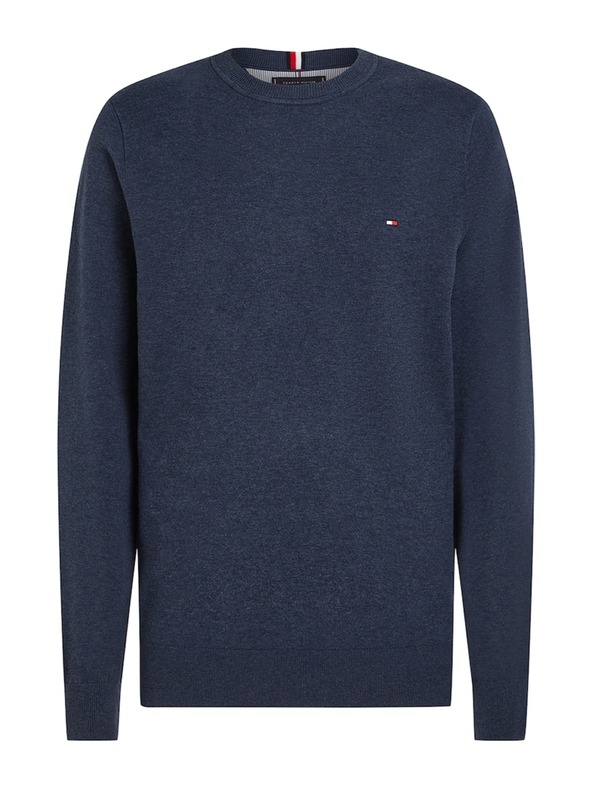 Tommy Hilfiger Moški moder pulover kolekcije 1985 Tommy Hilfiger