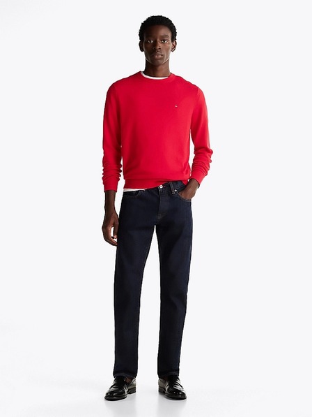 Tommy Hilfiger Moški rdeči pulover Primary Red Tommy Hilfiger