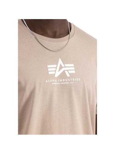 Alpha Industries Moško bežno osnovno majico Alpha Industries Vintage Sand