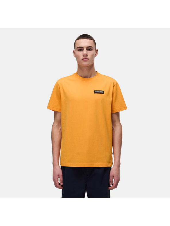 Napapijri Moško rumeno majico s-iaato Napapijri