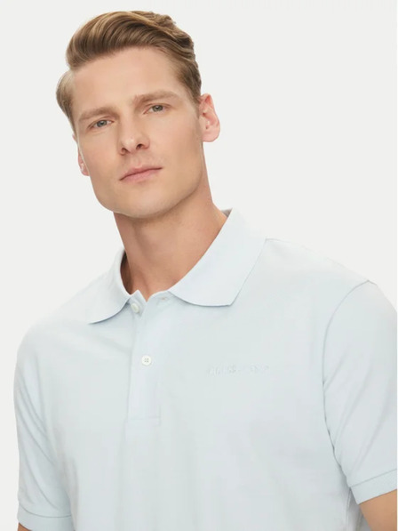 Guess Jeans Svetlo modra moška polo majica kcjv1 Guess jeans