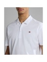 Napapijri Bela moška polo majica 0021 Napapijri