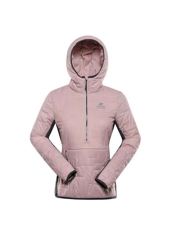 ALPINE PRO Ženska ultralahka jakna z impregnacijo ALPINE PRO KAERA pale mauve
