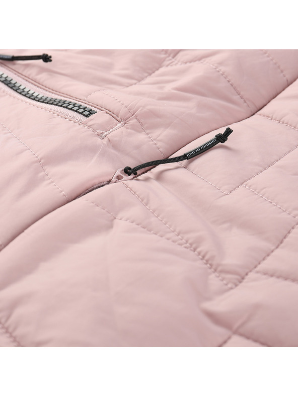 ALPINE PRO Ženska ultralahka jakna z impregnacijo ALPINE PRO KAERA pale mauve