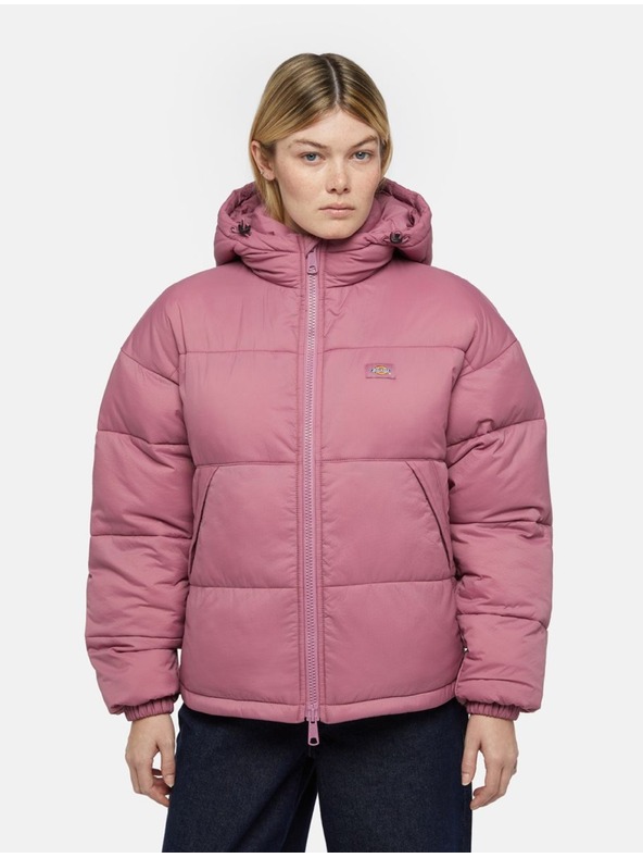 Dickies Rožnata ženska jakna Dickies Alatna Oversized Puffer Jacket