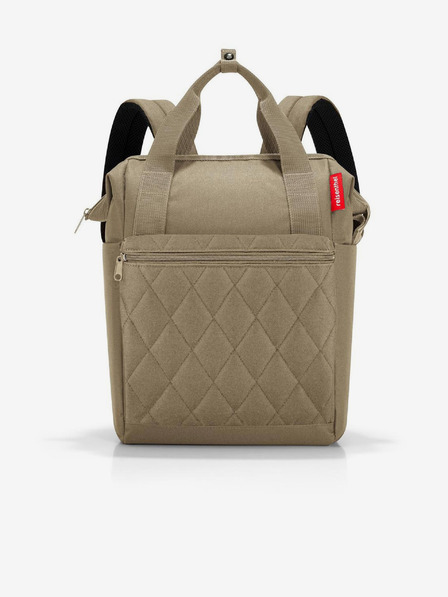 Reisenthel Zelen ženski nahrbtnik Reisenthel Allrounder R Rhombus Olive