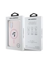 Karl Lagerfeld Karl Lagerfeld Liquid Silicone Karl and Choupette MagSafe zadnji pokrov za iPhone 16 Pink
