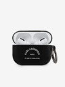 Karl Lagerfeld Rue St Guillaume silikonski etui za Airpods Pro Black Karl Lagerfeld