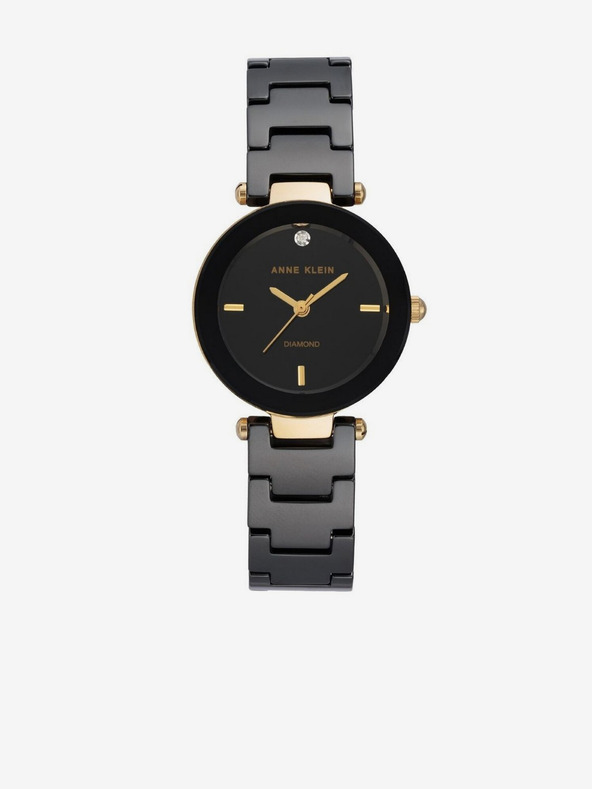 Anne Klein Črna ženska ura Anne Klein