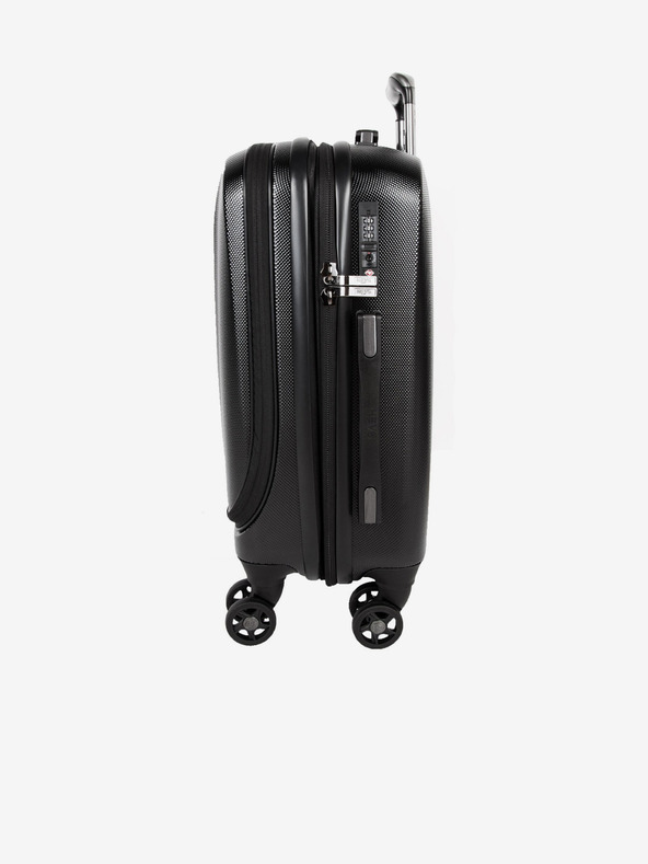 Heys Črn potovalni kovček Heys Vantage Smart Luggage S