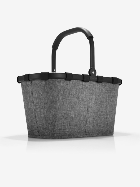 Reisenthel Siva nakupovalna košara Reisenthel Carrybag Twist Silver