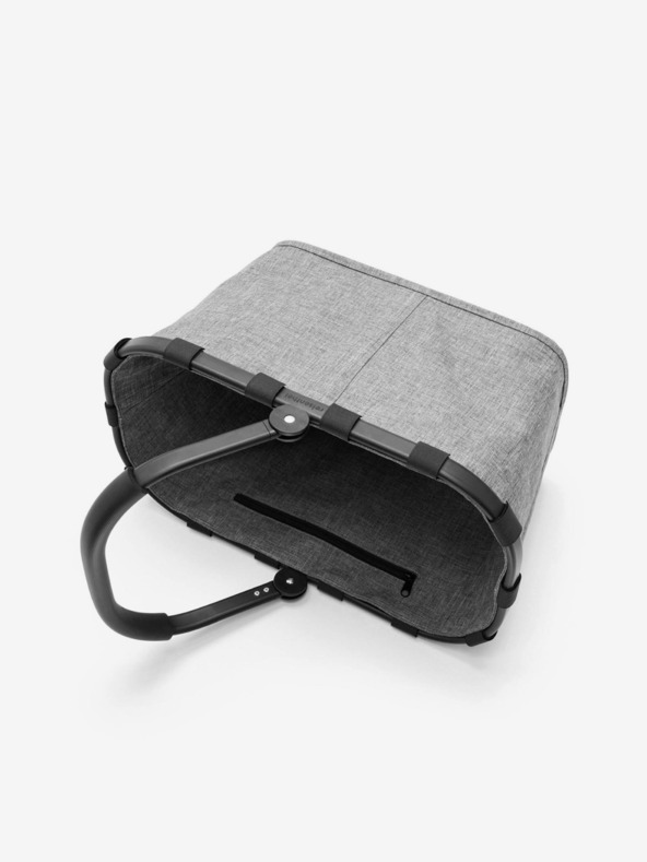 Reisenthel Siva nakupovalna košara Reisenthel Carrybag Twist Silver