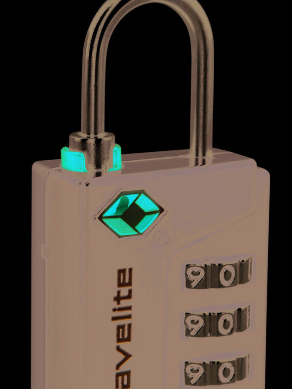 Travelite Črn TSA kodni ključavnica Travelite