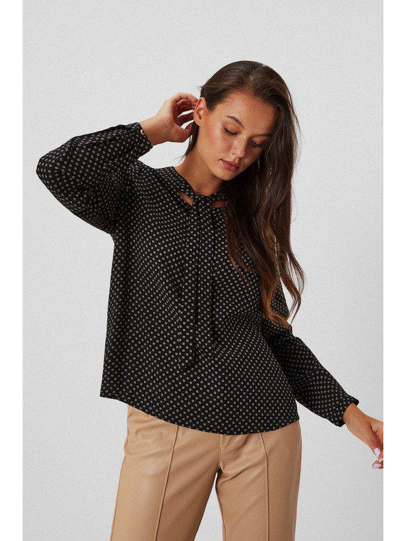 Moodo Ženska bluza z vezavo Moodo