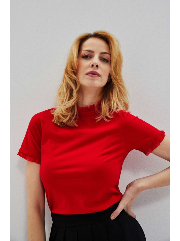 Moodo Ženska bluza z čipko