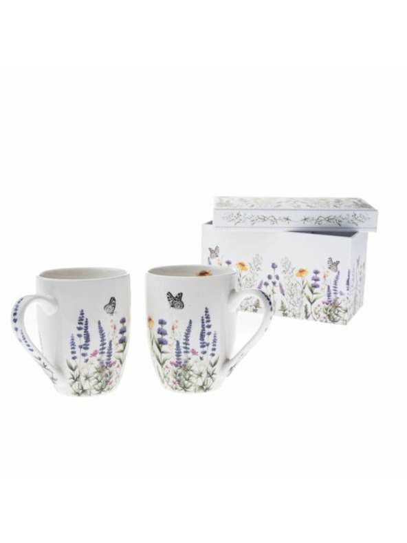 Casa de Engel Porcelanasta skodelica 350ml v škatli - set 2 kosov, 1/24