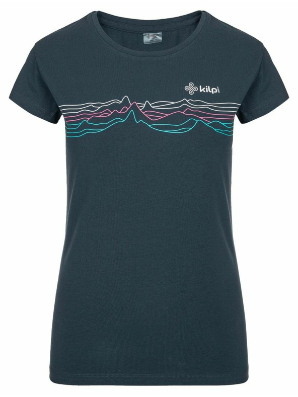 Kilpi Temno modri ženski bombažni majici Kilpi Toffees