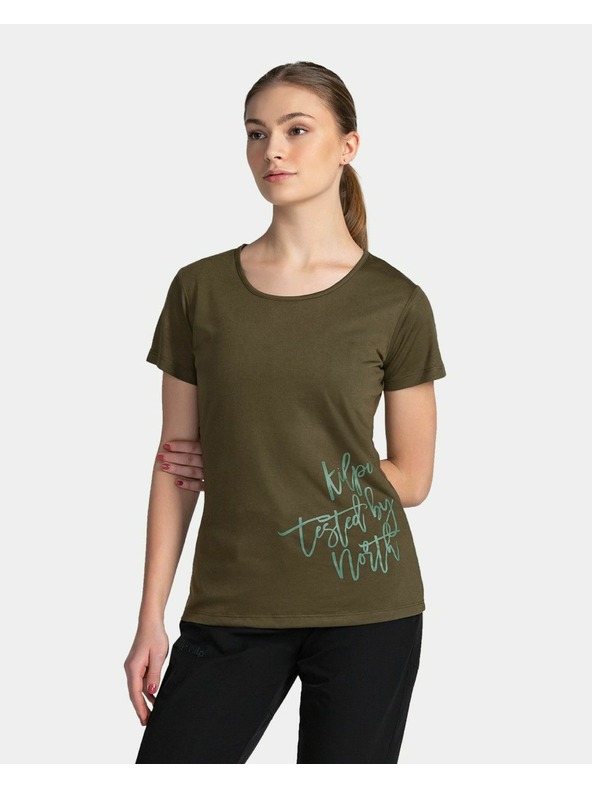 Kilpi Temno zeleni ženski športni majici Kilpi Garove
