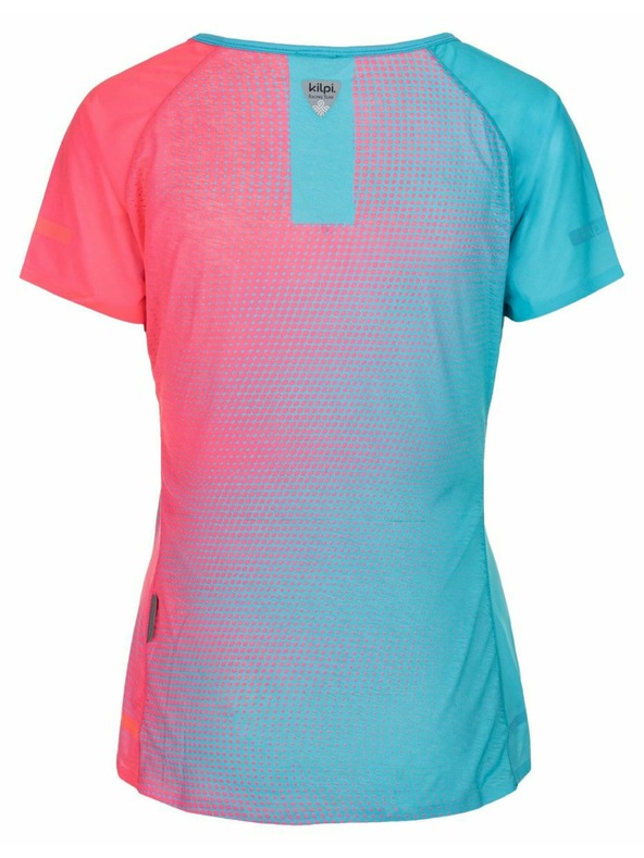 Kilpi Rožnato-modri ženski športni majici Kilpi Floreni