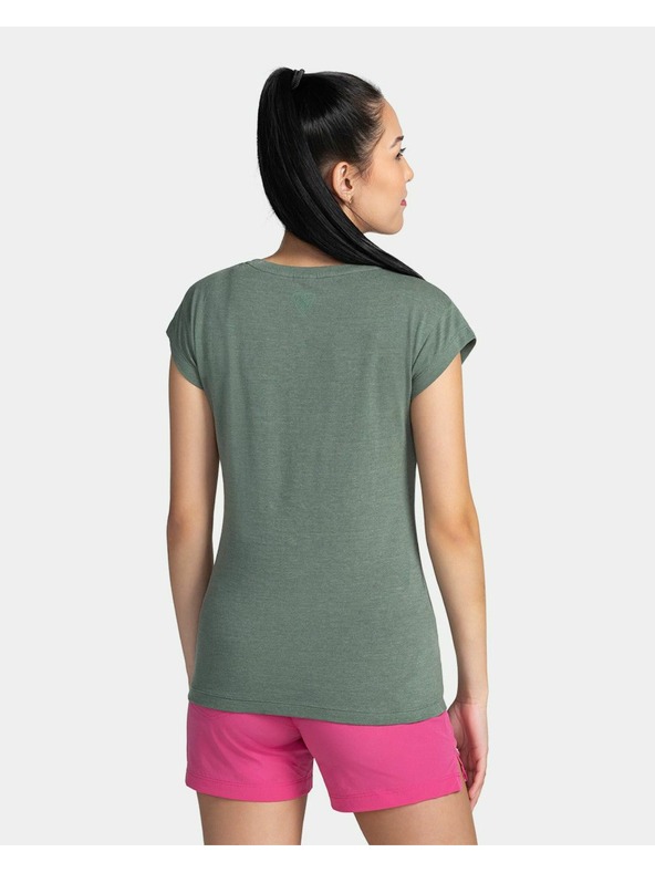 Kilpi Temno zeleni ženski bombažni majici Kilpi Promo