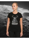 Kilpi Črni ženski majici Kilpi LTD Calypso