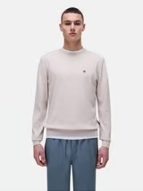 Napapijri Moški bež pulover 0411 Napapijri