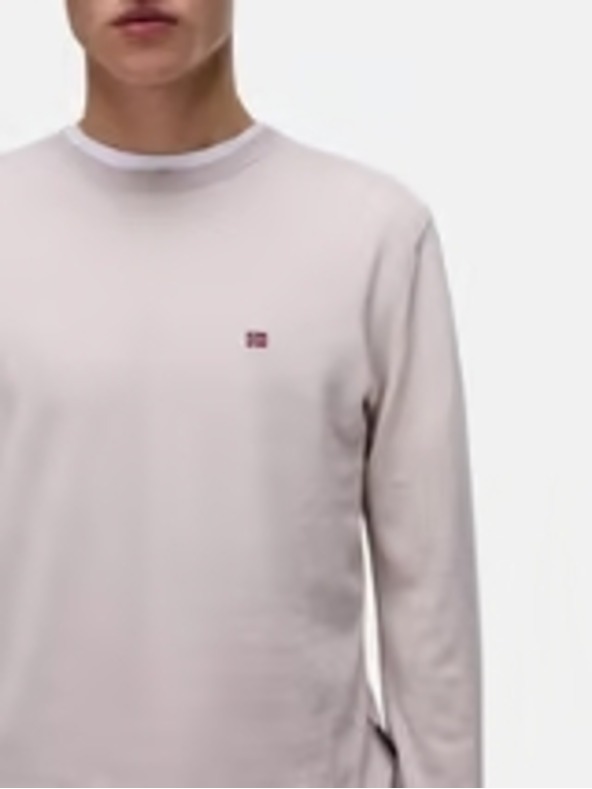 Napapijri Moški bež pulover 0411 Napapijri