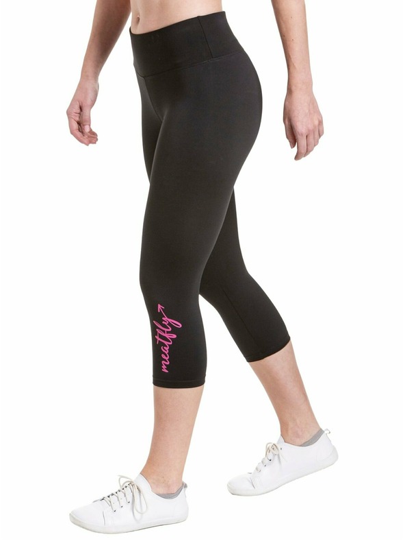 Meatfly Meatfly ženske legice Edna Dark Pink Logo | Roza | Velikost