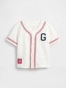 GAP Baby majica na gumbe Baseball Americana GAP