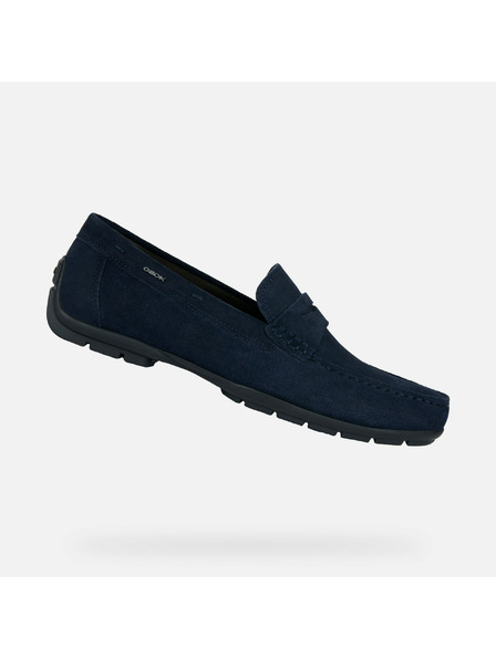 Geox Temno modri moški mokasini Geox Moner 2Fit
