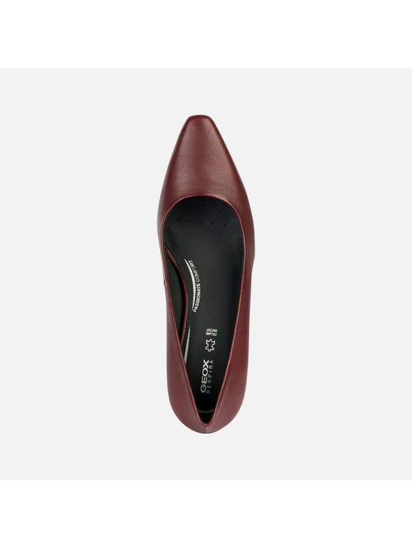 Geox Vinsko rdeče ženske salonarji Geox Giselda