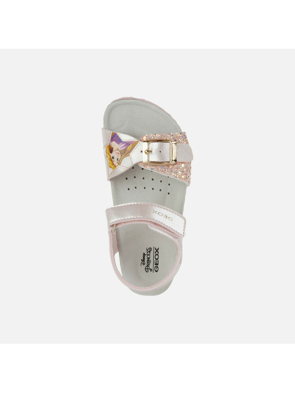 Geox Svetlo rožnati dekliški sandali Geox Adriel