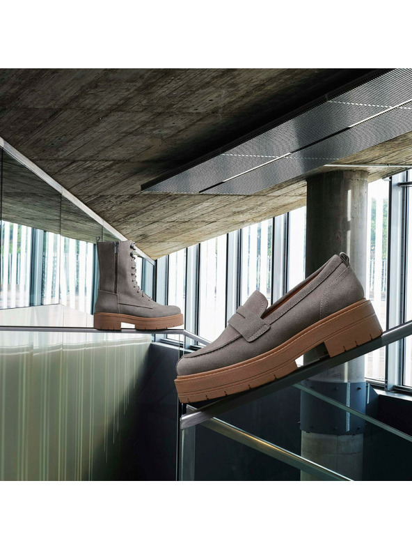 Geox Svetlo zeleni ženske mokasini Geox Spherica EC7