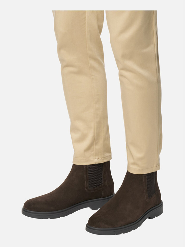 Geox Rjava moška gležnjarska obutev Geox Spherica EC1